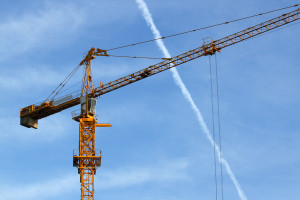 A commercial crane